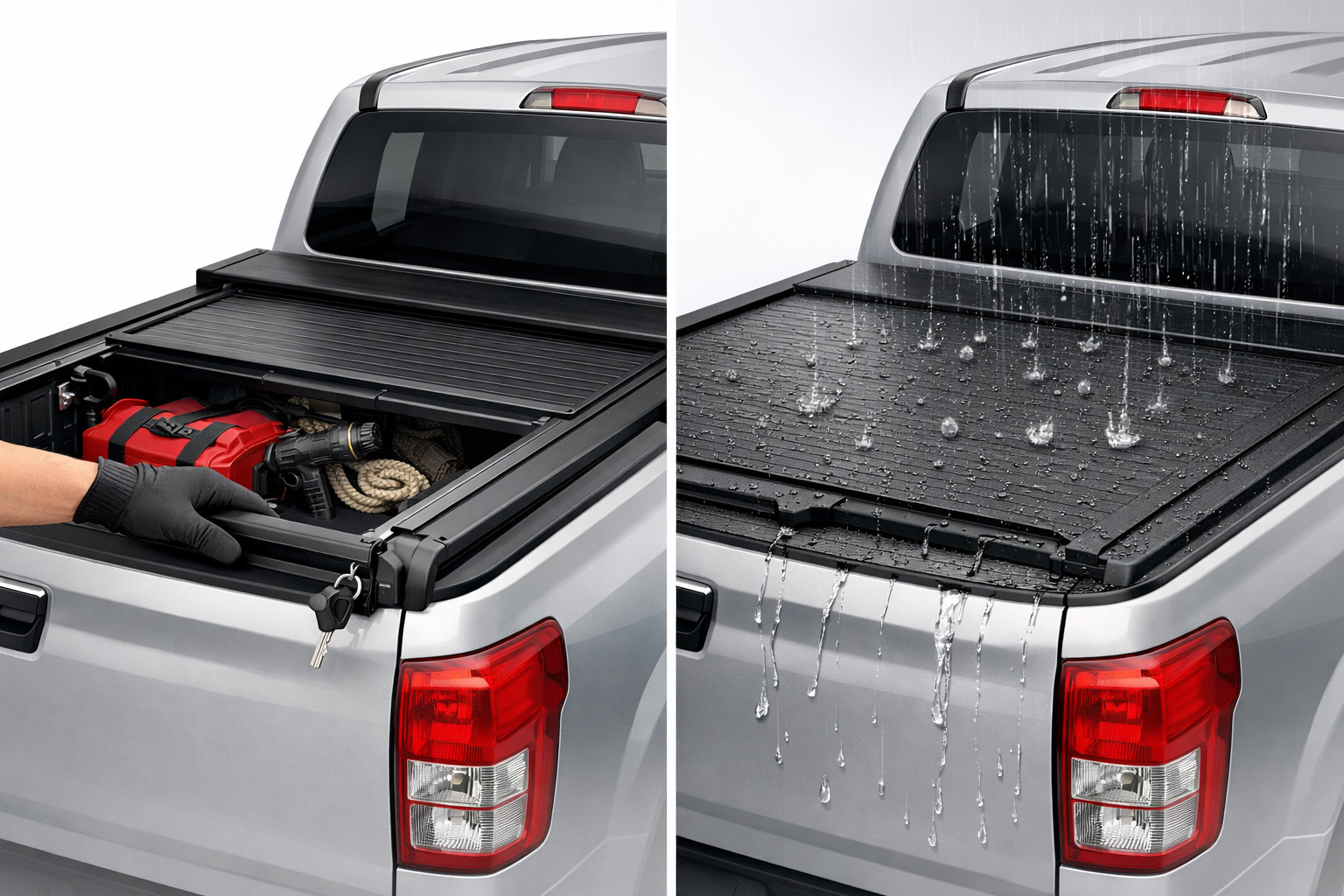 Copertura cassone per pick-up: protegge il carico da pioggia e furto?