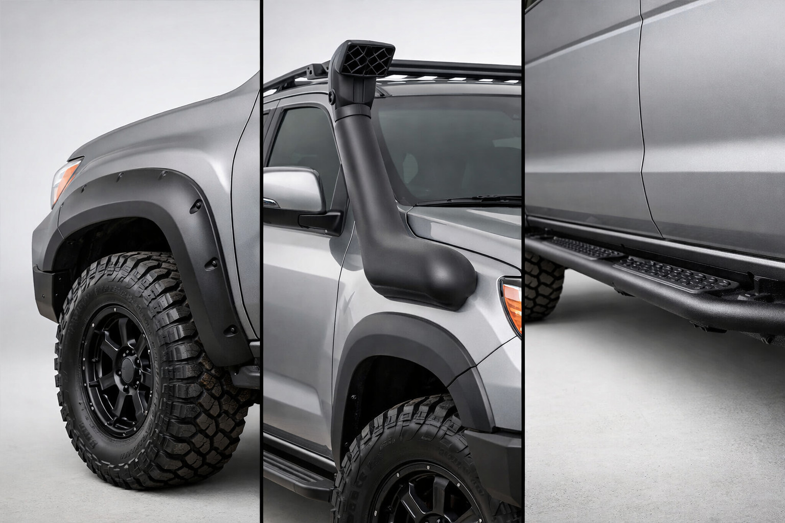 Quale accessorio off-road prima: Bushwackers, snorkel o pedane rinforzate
