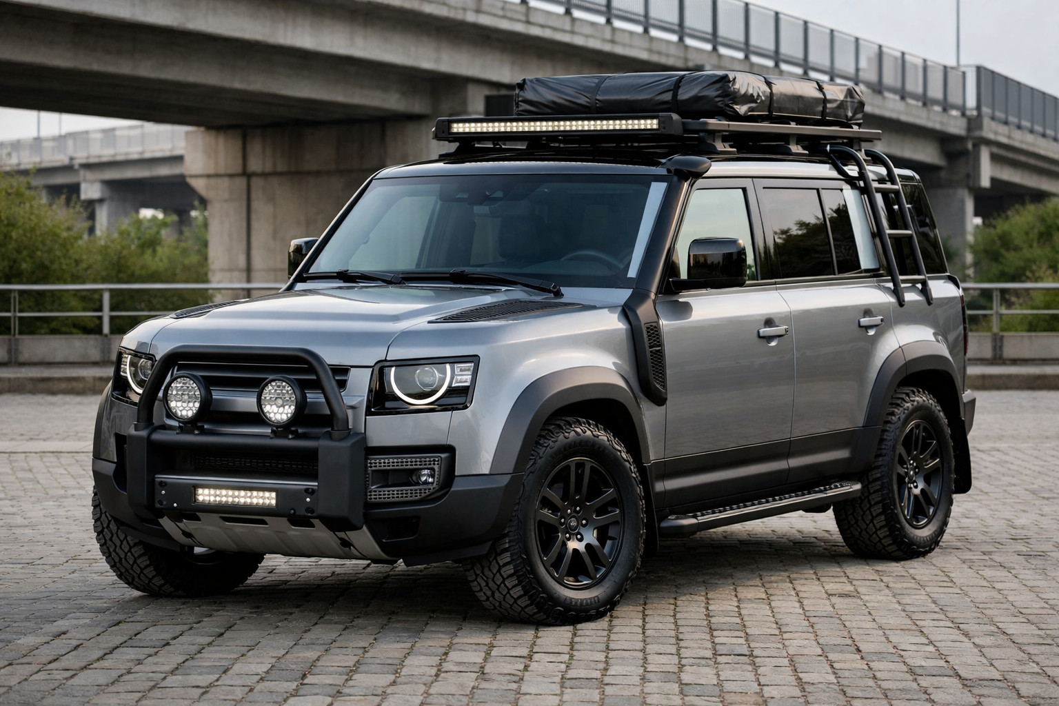 Upgrade iniziale per Land Rover Defender 2019+ per la città e il fuoristrada leggero
