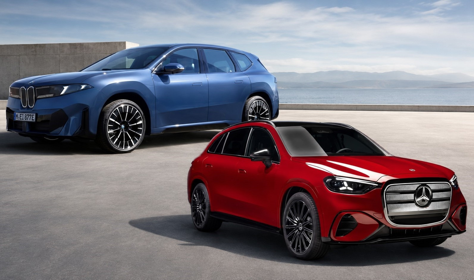 Mercedes-Benz GLC EQ 2027 vs BMW iX3 2027: quale SUV elettrico di nuova generazione è migliore?