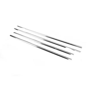 Cornici finestrini acciaio inox (4 pz) Volkswagen Tiguan 2007-2016 foto 2