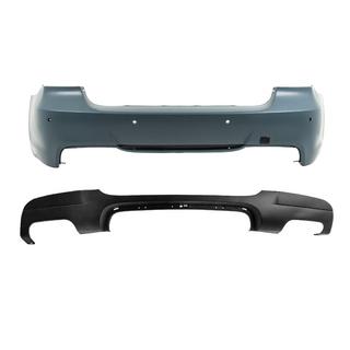 Paraurti posteriore con diffusore per doppio scarico sdoppiato su entrambi i lati M-Sport (per E90 2008-2011) BMW 3 Series E90/E91 2005-2011