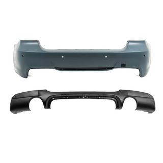 Paraurti posteriore con diffusore per scarico singolo a doppia uscita M-Sport (per E90 2008-2011) BMW 3 Series E90/E91 2005-2011