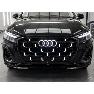 Griglia anteriore RSQ-Style LED (2024-2026, nero lucido) Audi Q7 2015–2026 foto 1