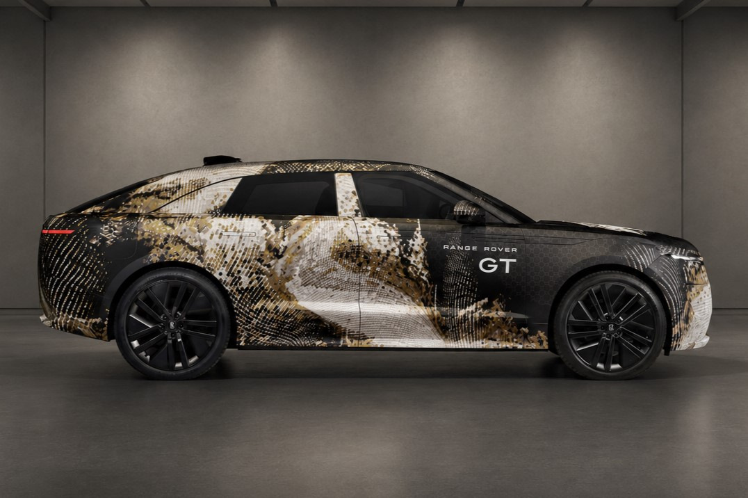Nuovo Range Rover GT svelato ufficialmente: gran turismo elettrico su EMA
