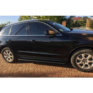 Pedane laterali Premium Black (2 pz., acciaio inox) Audi Q5 2008-2017 foto 2