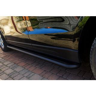 Pedane laterali Premium Black (2 pz., acciaio inox) Audi Q5 2008-2017 foto 1