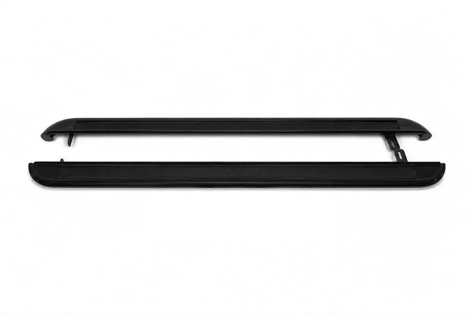 BMW X3 E83 2003-2010 Pedane laterali KB001 Black (acciaio inox) Foto 3