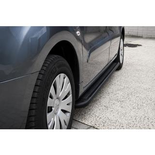 Pedane laterali Premium Black (2 pz., acciaio inox) Citroen Berlingo 2008-2018 foto 1