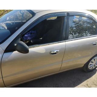 Cornici Finestrini Acciaio Inox (4 pz) Daewoo Lanos 1998-2017 foto 2
