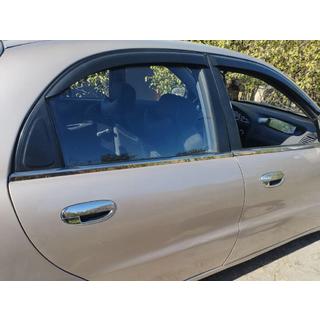 Cornici Finestrini Acciaio Inox (4 pz) Daewoo Lanos 1998-2017 foto 3