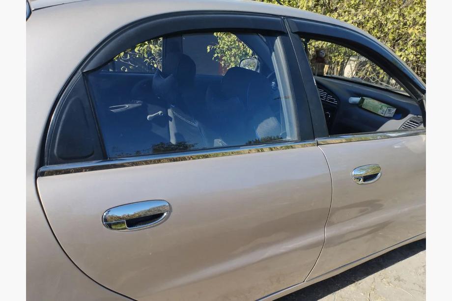 Daewoo Lanos 1998-2017 Cornici Finestrini Acciaio Inox (4 pz) Foto 3