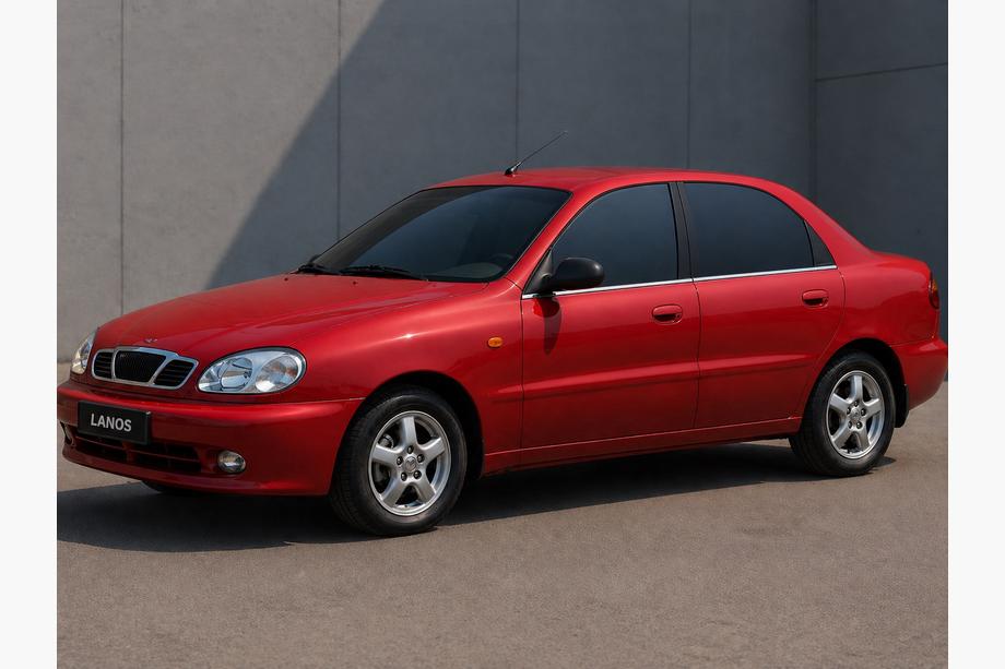 Daewoo Lanos 1998-2017 Cornici Finestrini Acciaio Inox (4 pz) Image