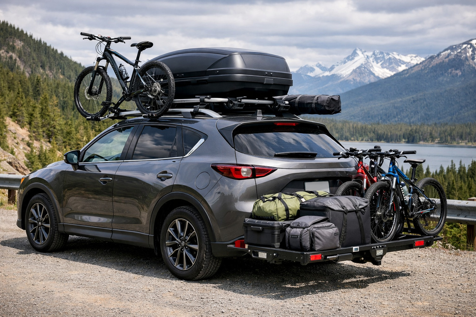 Cosa montare su Mazda CX-5 2017+ per viaggi e carico sul tetto