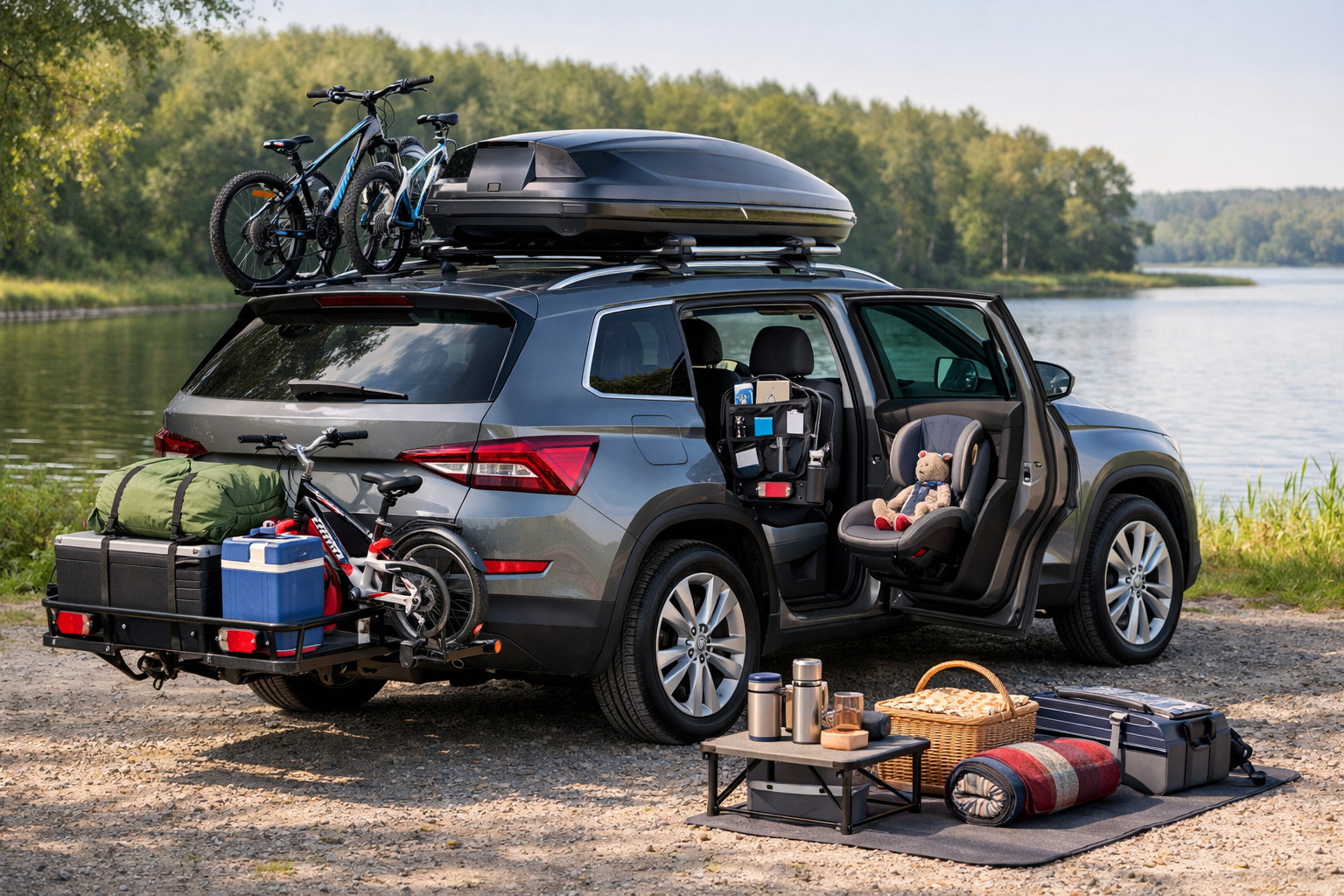 Skoda Kodiaq 2016-2023: pacchetto upgrade per famiglia e bagagli