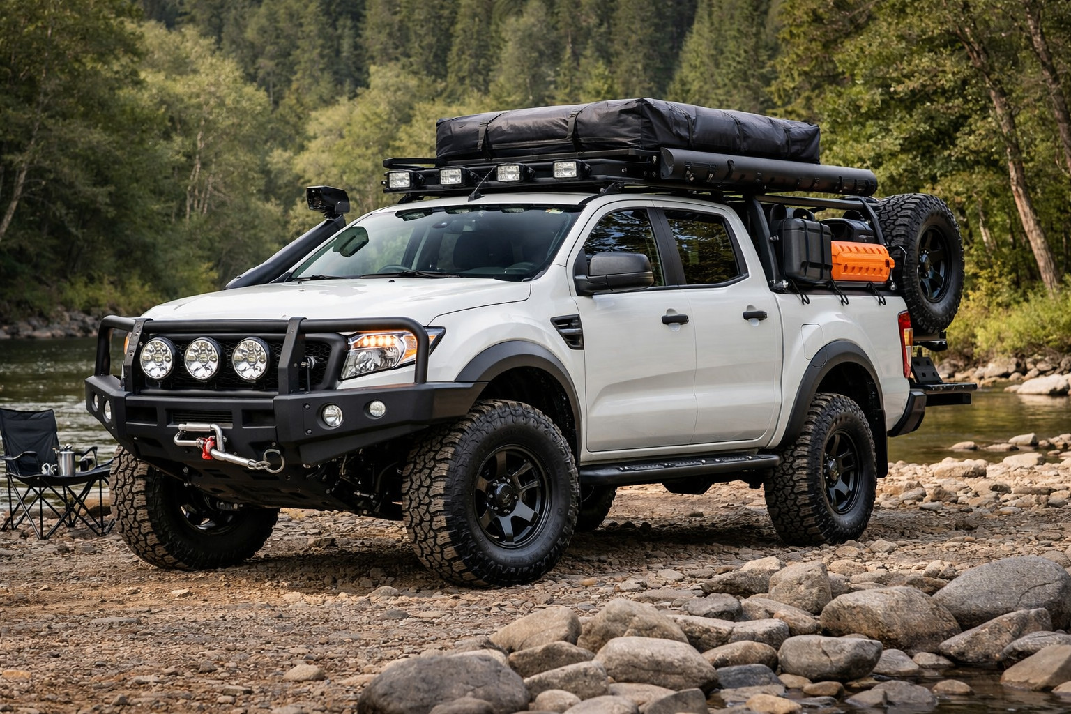 Pacchetto upgrade Ford Ranger 2011-2022 per lavoro e uscite nella natura