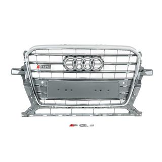 Griglia anteriore SQ-Style (2012-2017, grigia con cromature) Audi Q5 2008-2017 foto 1