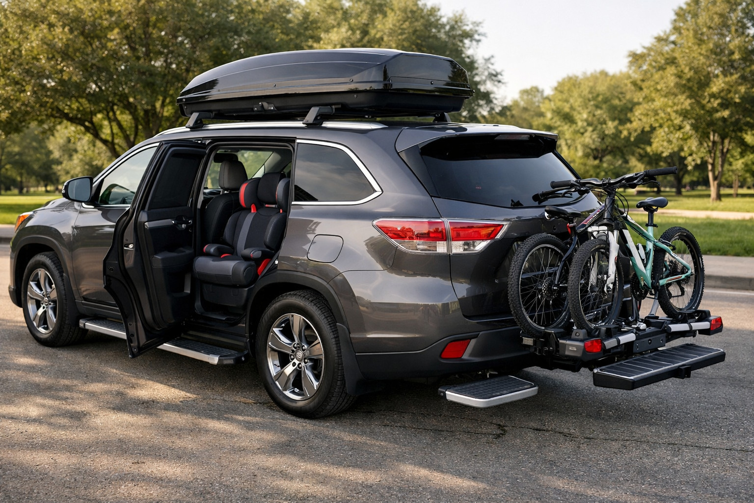 Pacchetto upgrade Toyota Highlander 2013–2019 per la famiglia e un accesso più comodo