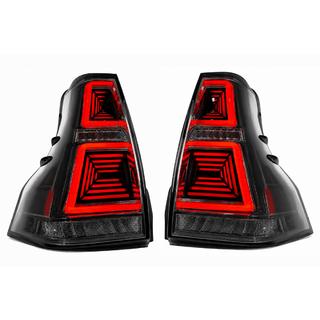 Fanali posteriori LED V2 (2017-2023, 2 pz) Toyota Land Cruiser Prado 150 2009-2023 foto 2