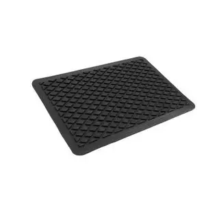Rinforzo tallone in gomma per tappetini auto (senza base per vite autofilettante, nero) foto 4