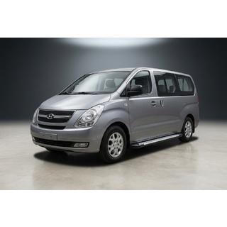 Pedane Laterali Allmond Grey (2 pz, Alluminio) Hyundai H300, H1, Starex 2008-2020 foto 1