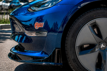 Tesla Model 3 2017- Lama paraurti anteriore Lip Fast (per 2017-2023) foto 8