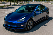 Tesla Model 3 2017- Lama paraurti anteriore Lip Fast (per 2017-2023) foto 4