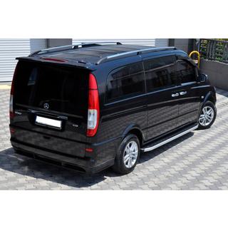 Pedane laterali Fullmond (2 pz, alluminio) Mercedes Vito W639 2004-2014 foto 4