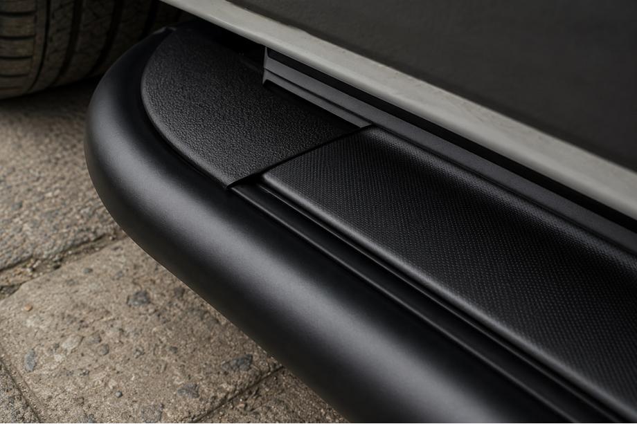 Fiat Talento 2016- Pedane laterali Premium (2 pz, acciaio inox) Black Foto 2