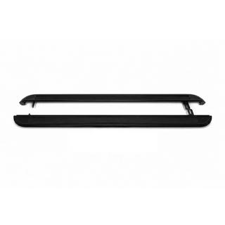 Pedane laterali Premium (2 pz, acciaio inox) Black Ford Kuga 2008-2013 foto 3
