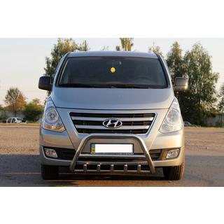 Parabullbar WT003-2 (Acciaio Inox) Hyundai H300, H1, Starex 2008-2020 foto 4