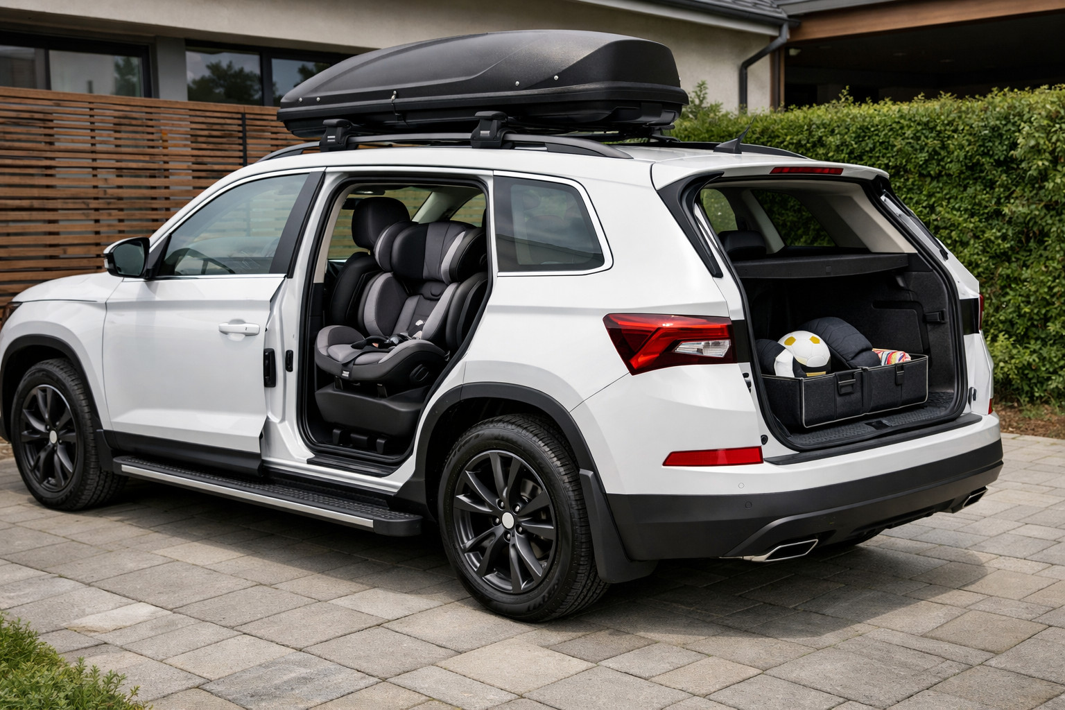 Cosa montare su Skoda Kodiaq 2016-2023 per soglie pulite e uso familiare