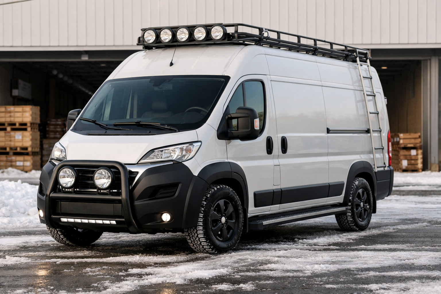 Upgrade base per Fiat Ducato 2014+ per lavoro, inverno e lunghi percorsi