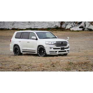 Lip spoiler paraurti anteriore Wald (per 2016-2021) Toyota Land Cruiser 200 2007-2021 foto 4