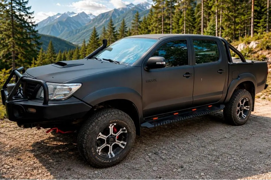 Preparazione del Toyota Hilux per l’off-road: installazione del kit Dakar