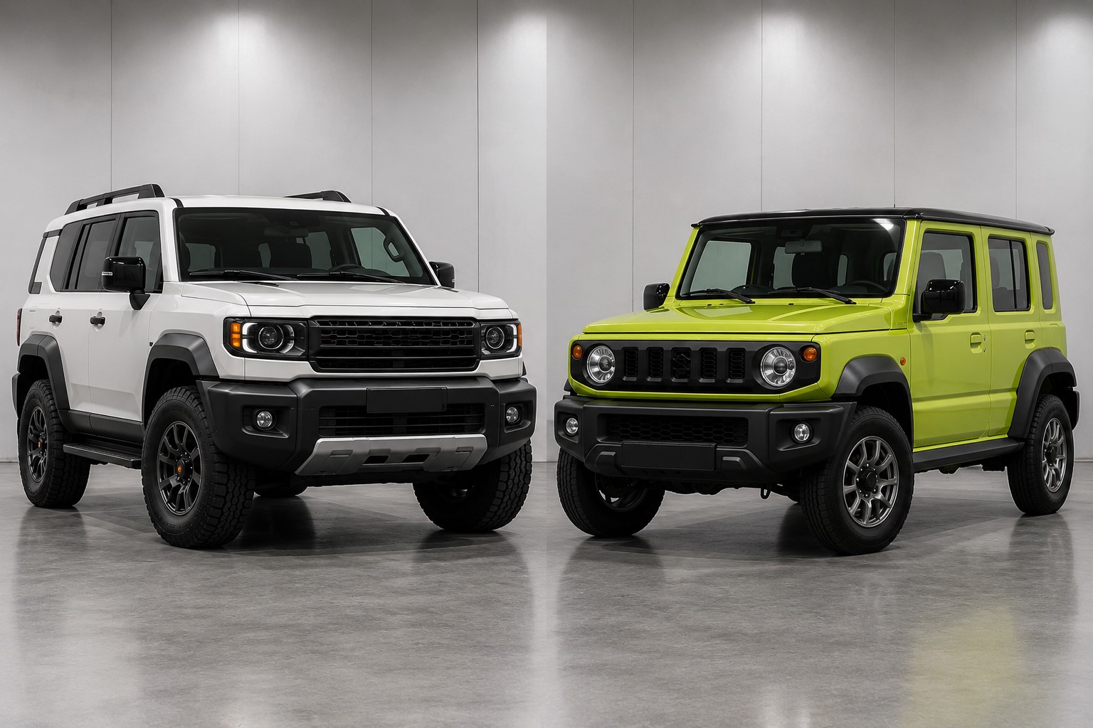 Toyota Land Cruiser FJ 2026 vs Suzuki Jimny 5-Door: qual è il migliore?