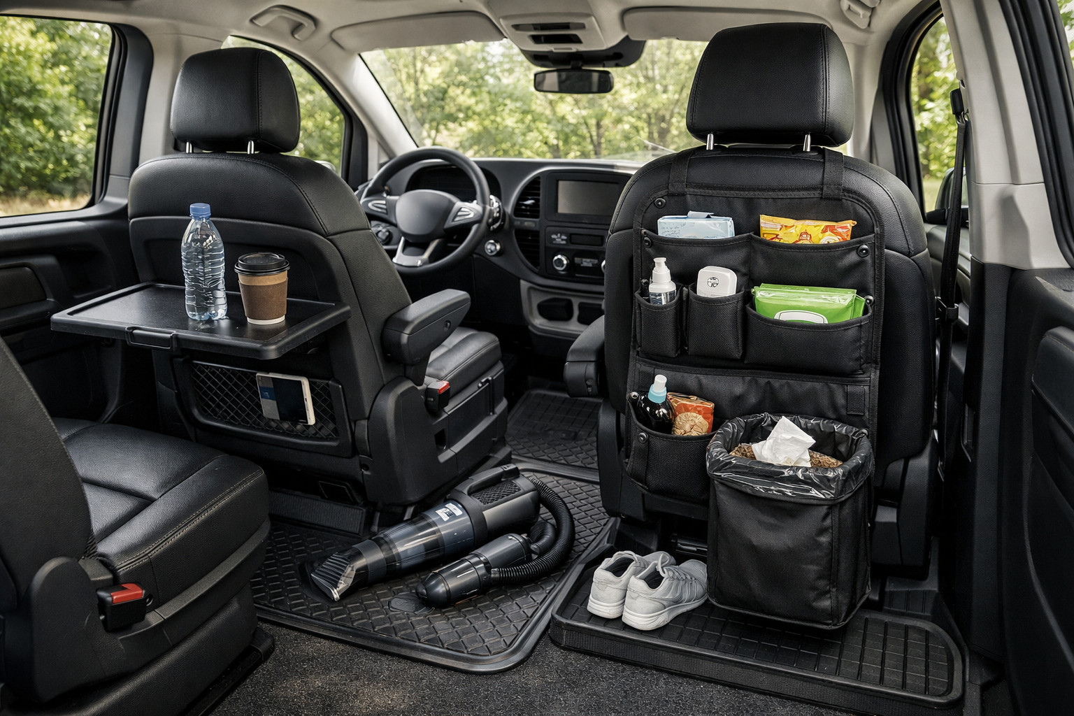 Upgrade base per Mercedes Vito/V-Class W447: abitacolo pulito in modalità passeggeri