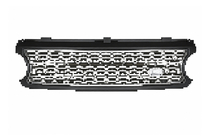 Range Rover III L322 2002-2012 Griglia radiatore argento Supercharged (2006) foto 1