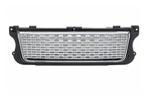 Range Rover III L322 2002-2012 Griglia radiatore con griglie laterali, argento (2010-2012) foto 1