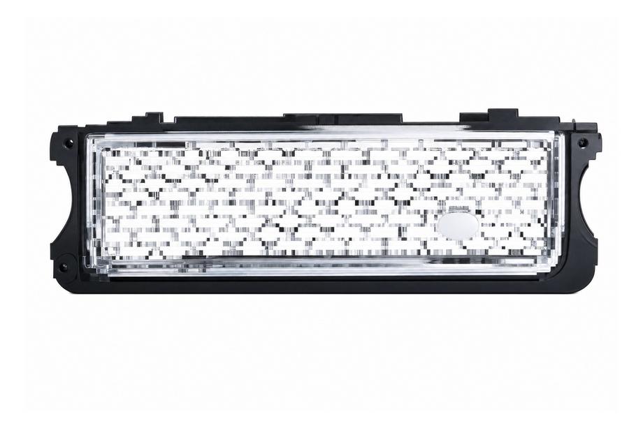 Range Rover III L322 2002-2012 Griglia radiatore con griglie laterali, cornice nera (2010-2012) Image