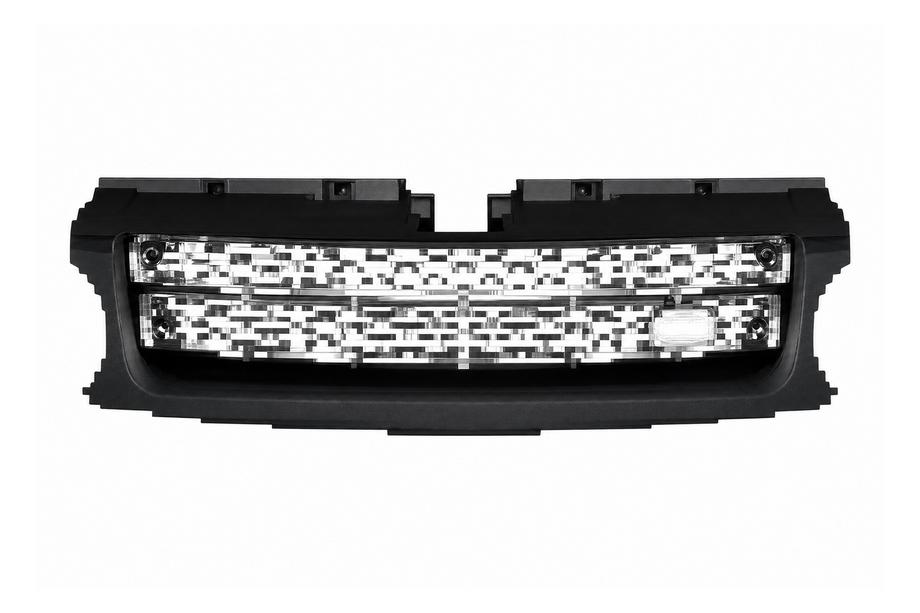 Range Rover Sport 2005-2013 Griglia radiatore originale argento, cornice nera (2010-2012) Image