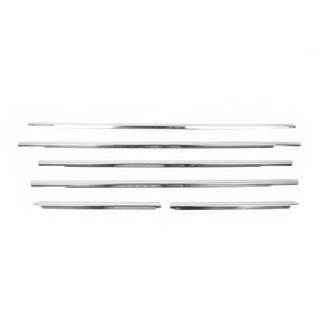 Modanature inferiori finestrini acciaio inox (6 pz) Chevrolet Captiva 2006-2019 foto 3