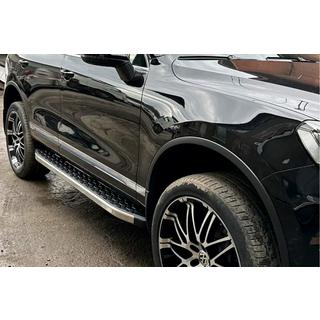 Pedane Laterali BlackLine (2 pz, Alluminio) Volkswagen Touareg 2002–2010 foto 4