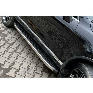 Pedane Laterali BlackLine (2 pz, Alluminio) Volkswagen Touareg 2002–2010 foto 1