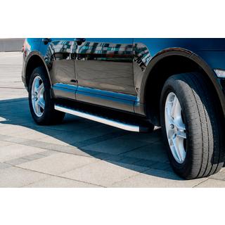 Pedane Laterali BlackLine (2 pz, Alluminio) Volkswagen Touareg 2002–2010 foto 2