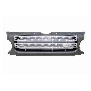 Griglia radiatore – cornice grigia / rete argento Land Rover Discovery IV 2009-2017