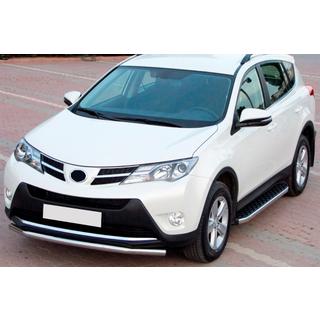 Pedane Laterali BlackLine (2 pz, Alluminio) Toyota Rav 4 2013-2018 foto 1