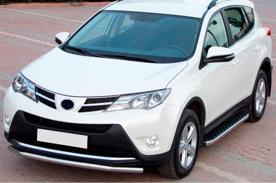Toyota Rav 4 2013-2018 Pedane Laterali BlackLine (2 pz, Alluminio) Image