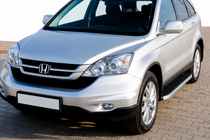 Honda CRV 2012-2016 Pedane Laterali BlackLine (2 pz, Alluminio) foto 1