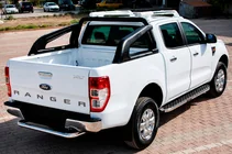 Ford Ranger 2011–2022 Pedane Laterali BlackLine (2 pz, Alluminio) foto 1